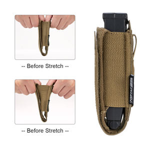 टॉकप्रो सामरिक 9 मिमी एकल मैग होल्स्टर लेजर काटने कमर बेल्ट 9 मिमी पत्रिका वाहक पाउच शिकार सामान के लिए - Product Image 5