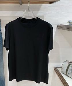 เสื้อยืดคอกลมโอเวอร์ไซส์ผู้ชาย ผ้าฝ้าย 100% น้ำหนัก 260 กรัม ระบายอากาศได้ดี สีพื้นเรียบง่าย แขนสั้น คอริบ สำหรับดรอปชิป - Product Image 1