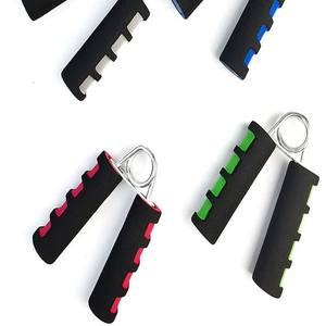 A Shape Sponge <b>Hand</b> <b>Grip</b> Strengthener Foam Anti Slip Handle Finger Exercise Fitness Equipment For Men Women Training Tool - Product Image 4