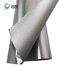 Barrière radiante en <span class=keywords><strong>laine</strong></span> <span class=keywords><strong>de</strong></span> <span class=keywords><strong>verre</strong></span> ignifuge réfléchissante avec feuille d'aluminium, tissu isolant écologique 2 mm, valeur R, pour plancher et murs <span class=keywords><strong>de</strong></span> grenier - Product Image 4