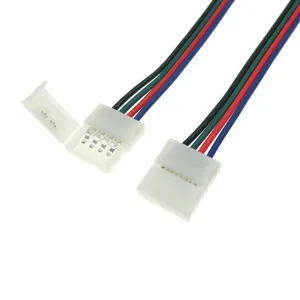 4 Pin LED Strip Connector Kit for 5050 10mm LED Light Strip connector