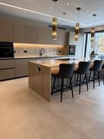Ensemble d'armoires de cuisine pliables multifonctionnelles CBMmart en contreplaqué/panneaux de particules/MDF
