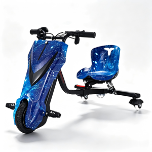 Meilleures ventes - Trottinette électrique pour enfants à 3 roues - <span class=keywords><strong>Trike</strong></span> intelligent à dérive 360° - Moteur sans balais 36V 350W - <span class=keywords><strong>Pliable</strong></span> - Autonomie de 20 km - Roues de 8 pouces - Product Image 2