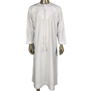 NEW FASHION POLYESTER ISLAMIC CLOTHING/ ARAB THOBE FOR MEN/JUBBAH