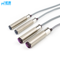 Vente en gros longue distance de détection portée 2m filetage lumière infrarouge cylindrique PNP M12 capteur photoélectrique à faisceau traversant pour imprimante