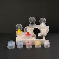 Botellas de Plástico PET de 500 ml con Tapa Abatible, Dispensador de Salsas y Condimentos para Cocina de 360 ml