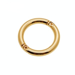 Móc khóa tròn bằng kim loại có sẵn, <span class=keywords><strong>25mm</strong></span>, hợp kim kẽm, vòng tròn chữ O, móc khóa tự làm, móc khóa túi xách, móc khóa kim loại - Product Image 6