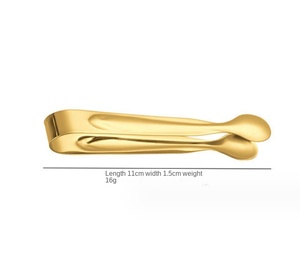 ที่คีบน้ำแข็งสแตนเลส 304 รุ่น DFT907 สำหรับร้านอาหาร คีบน้ำตาลก้อนเล็กๆ - Product Image 2