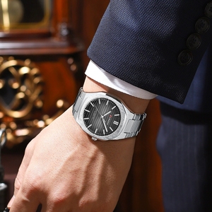 Orologi da Uomo Curren 8456 Nuova Moda Logo Personalizzato Orologi Minimalisti da Uomo Impermeabili Orologio al Quarzo di Lusso Semplice per Uomo - Product Image 3