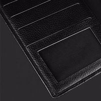 Bloc-notes A5 en cuir Pu, pour ordinateur portable, personnalisé, neuf, de couleur noire, 2020