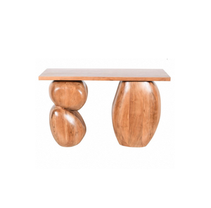 Modern Wooden Console <b>Table</b> Stylish <b>Slim</b> Entryway Hallway <b>Table</b> Elegant Design Space Saving Furniture for Living Room Bedroom - Product Image 3
