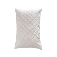 Housse de coussin personnalisée 100% coton 233T avec fermeture éclair, inserts de coussin avec rembourrage en laine, lavable pour canapé, lit, protection de coussin