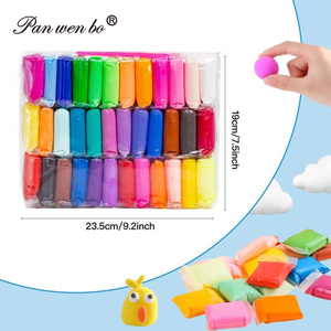 36 Màu Sắc Không Khí Khô Đất Sét Siêu Ánh Sáng DIY Mô Hình Đất Sét Trẻ Em Sáng Tạo Ma Thuật Mô Hình Đất Sét Cho Trẻ Em DIY Thủ Công Mỹ Nghệ Sáng Tạo - Product Image 2