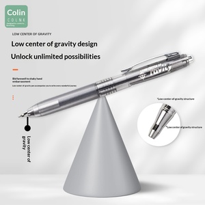 Low Center Gravity <strong>Shock</strong> Neutral <strong>Pen</strong> Simple School Student Plastic Exam <strong>Pen</strong> 0.5mm Black Water <strong>Pen</strong> - Product Image 4