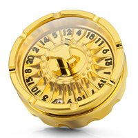 Roulette Fidget Spinner D20 Revolver, Jeu de dés originaux D&D rotatifs D20 pour jeux de rôle, Dungeons and Dragons, jeux de table