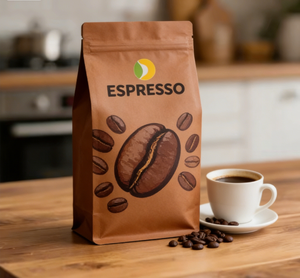 Bolsa de Mylar de 3.5 con Cierre Hermético, Impresa Personalizada, de Grado Alimenticio, Resistente a la Humedad, para Granola, Frutos Secos, Café Tostado - Product Image 2