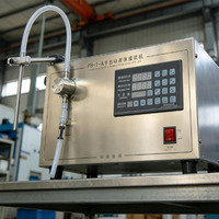 Machine de remplissage semi-automatique électrique en acier inoxydable Zhongjie pour boissons/sacs/bouteilles en verre/plastique 5 L/min