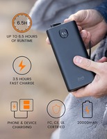 Beheizte Decke Batterie betrieben Tragbar Wiederauf ladbar mit 20000mAh Power Bank 3 Heiz stufen Fleece Multi color