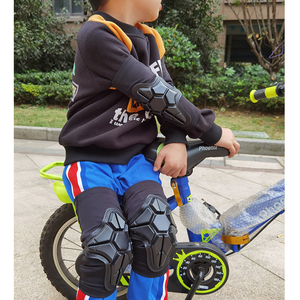 Sport all'aria aperta equipaggiamento protettivo bambini Balance Bike Skateboard pattinaggio Racing ciclismo Protector ginocchiere protezioni PU - Product Image 5