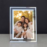 Grosir Pabrik Murah Stok Siap Pakai Bingkai Foto Kaca Kristal 3.5X5 4X6 5X7 8X10 A4 Dekorasi Pajangan Foto Bingkai Gambar