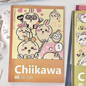DHF655 Vente en gros de cahiers B5 Chiikawa à motifs de dessins animés, cahiers mignons et kawaii, papeterie pour étudiants, journal, <span class=keywords><strong>bloc</strong></span>-notes de bureau - Product Image 6