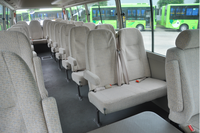Sièges d'autobus de luxe d'occasion en vente Bon état Conduite à gauche Mini bus 23-30 Passenger Coaster Bus