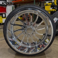 Jantes de camion forgées et polies sur mesure pour Dodge Ram Ford GMC 20x10 22x10 22x12 24x10 24x12 24x14 26x12 26x14 26x16 28x16 30x16