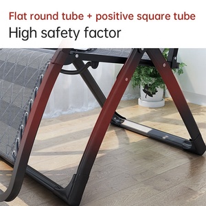 Chaises de camping robustes et pliables, chaise longue d'extérieur pliable, chaise zéro gravité imperméable pour la plage et les activités de plein air - Product Image 4