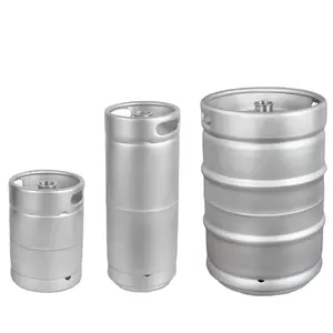 Empty Craft Beer Keg 5 Gallon 1/6 BBL Stackable US Keg Barrel