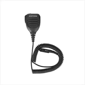 Zastone uv008 Walkie Talkie Loa Microphone hai cách đài phát thanh PTT loa mic microphone cho Motorola gp328Plus gp344 gp388