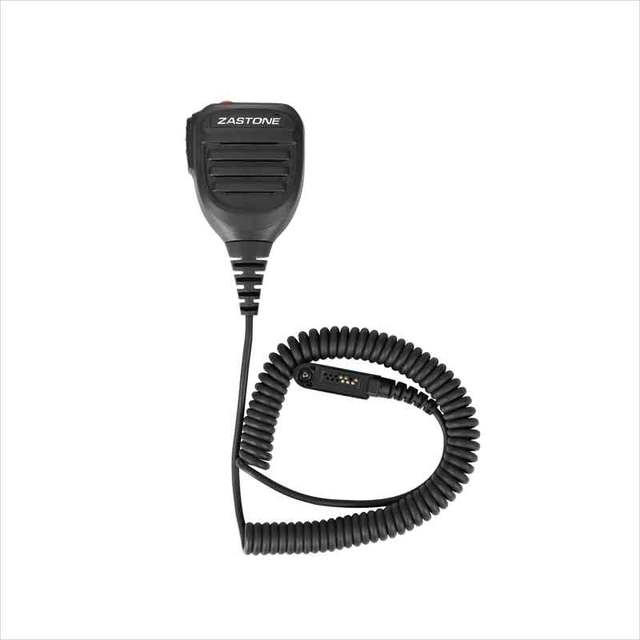 ZASTONE UV008 Walkie Talkie Speaker Microphone Two Way Radio PTT Speaker Mic Microphone for MOTOROLA GP328PLUS GP344 GP388