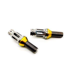 Support allemand GR5 taper seat m14 Auto automobile en alliage de titane, boulons de roue, écrous, kit de <span class=keywords><strong>goujon</strong></span> pour BMW <span class=keywords><strong>Audi</strong></span> astra - Product Image 3
