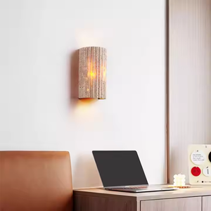 Moderne japanische Wabi Sabi Schlafzimmer Wand leuchte Gelb Travertin mit LED für Inns Home Restaurant Villa Korridor Beleuchtung - Product Image 3