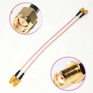 Alta qualità 20CM SMA maschio a femmina MF Jack Wifi Router <span class=keywords><strong>Antenna</strong></span> cavo di prolunga connettore filo di rame placcato oro - Product Image 3
