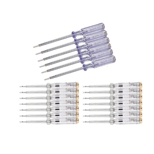 Set di cacciaviti 20 pezzi 6x19 cm e 14x13 cm con clip e tester di tensione 200-250V AC per lavori elettrici - Product Image 1