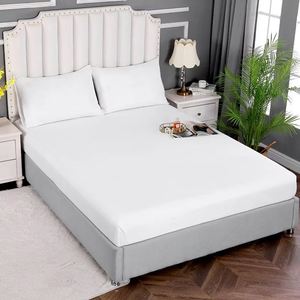 Cubre Colchón Desechable Ajustable de Tela No Tejida con Bandas Elásticas, Juego de Ropa de Cama Individual para Hotel o Viajes - Product Image 4