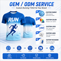 T-shirt d'entraînement sportif personnalisé en polyester 100% avec impression numérique, directement de l'usine, pour équipes, commande en gros, OEM, ODM, T-shirts par sublimation