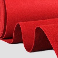 Style moderne du fournisseur de la Chine Tapis rouge pour événement intérieur-extérieur Tapis en polyester lavable avec tapis de porte rembourrés