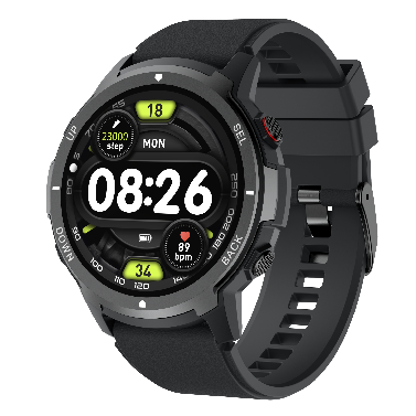 Smart Watch 1.39" HD Screen Heart Rate Blood Pressure Monitor Fitness Tracker IP68 Waterproof Bluetooth Call Phone Smartwatch