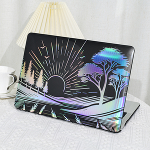 เคสฝาปิดแล็ปท็อปแบบแข็งพิมพ์โลโก้ได้ตามต้องการเลเซอร์สำหรับ MacBook Air 13 M2 M3 M4 A2681 A3113 A3240 2025 - Product Image 4
