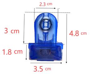Luminaria de Diseño Delgado con Base de PP y Reflector T8 Individual, Duradera y Económica, para Proyectos de Exportación Comercial en África - Product Image 5
