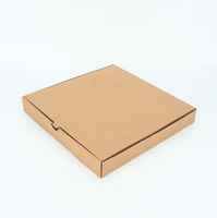 Boîtes à pizza en papier kraft, qualité alimentaire, écologiques, emballage alimentaire en papier de qualité alimentaire pour plats à emporter, logo et taille personnalisables