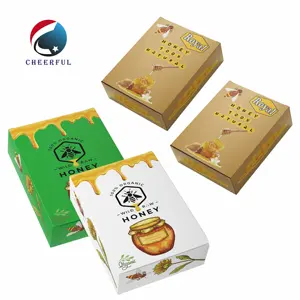 Hot Sale Food Grade Honey Vip Back Sealed Small Sachets Packaging Bags Liquid Honey Custom Paper Boxes