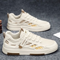 Zapatos para Hombre, Novedades, Zapatillas Deportivas Modernas, Calzado Casual Juvenil con Suela Gruesa, Personalizado, Malla, Estilo Primitivo