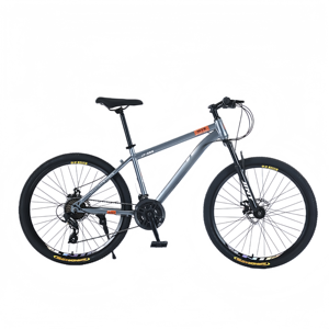 Bicicletta da Montagna Downhill 26 Pollici con Pneumatici Fat, Telaio in Acciaio al Carbonio, 27 Velocità, Freno a Disco, Ammortizzatore <span class=keywords><strong>MTB</strong></span> per Adulti, Ciclismo Fuoristrada - Product Image 2