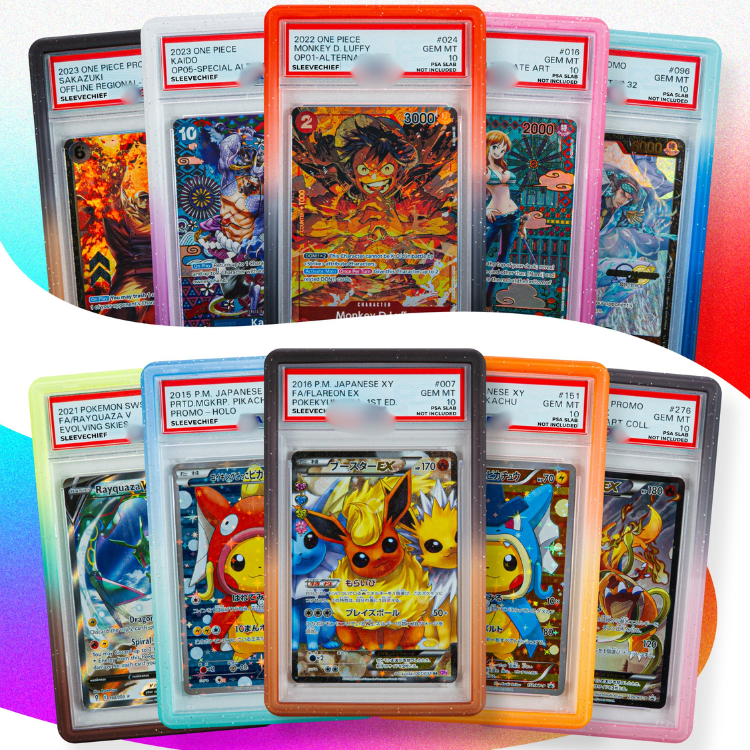 Trading Card Protector - Clear & Durable PP Material