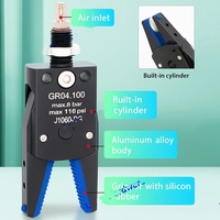 Pince robotique pneumatique avec capteur et tapis antidérapant pour machine de moulage par injection – Outil d'automatisation pour la préhension des pièces