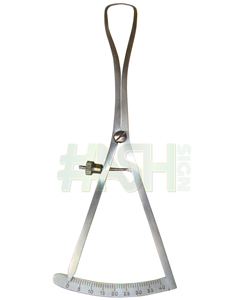 Castroviejo 40mm Weiss calibrador de hueso curvo modificado Hu-Friedy Compatible para obstetricia ginecología Control de la natalidad 1 año de garantía - Product Image 1