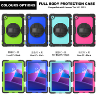 Étui de protection pour tablette Samsung TAB A11+ X230 X235 11 A9 Plus X210 X215 X216 X218, coque en silicone avec sangle d'épaule et film protecteur souple