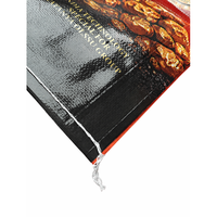 Sac d'emballage en charbon actif de coque de noix de coco de 25 kg, sac tissé laminé BOPP avec doublure PE, résistant à l'humidité